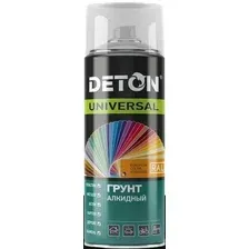 Алкидная грунтовка Deton Universal атмосферостойкая (520 мл, черный)