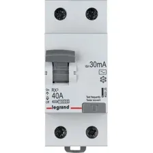 Устройство защитного отключения Legrand RХ3 2P 40A 30mA 10kA 2M тип АС 402025