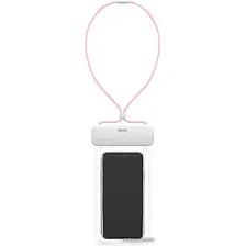Чехол для телефона Baseus Let's go Slip Cover Waterproof Bag (розовый)