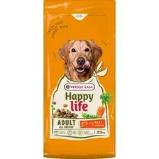 Сухой корм для собак Happy Life Для взрослых собак, говядина / 461094 (12.5кг)
