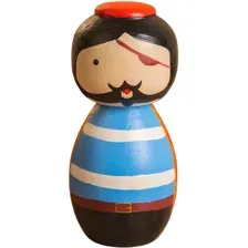Статуэтка Sima-Land Японская кукла кокеши Пират 10465066