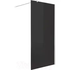 Душевая стенка Стеклоконтакт 8G-2000x895 (графит)