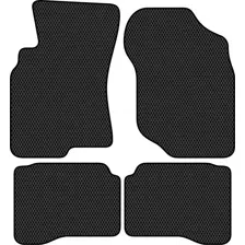 Комплект ковриков для авто Alicosta -334194_2 для Nissan X-Trail I SUV/T30 2001-2007 (EVA ромб, черный)
