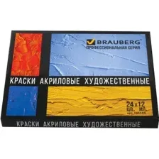 Акриловые краски Brauberg 191124 (24цв)