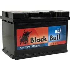 Автомобильный аккумулятор Black Bull SLI R+ (75 А·ч)