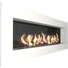 Биокамин ZeFire Elliot 1800 (белый со стемалитом)