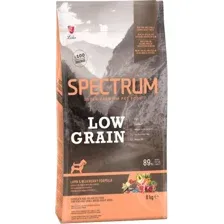 Сухой корм для собак Spectrum Low Grain для взрослых мини и мелких с ягненком и черникой 8 кг