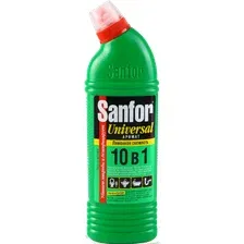 Чистящее средство для ванной комнаты Sanfor Expert блеск 7 дней. Лимонная свежесть (750мл)