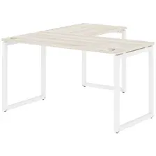 Стол угловой Xten-Q XQCT 1415 White (R), сосна эдмонт
