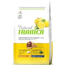 Сухой корм для собак Trainer Для мелких и миниат. собак с ветчиной, рисом и маточным молочком (7кг)