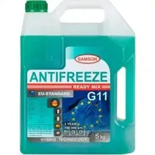 Антифриз Samson EU-Standard G11, 5 кг SAMSON 800954