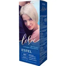 Крем-краска для волос Estel Love 10/1 (блондин серебристый)