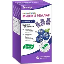 БАД Эвалар Бэби Формула Мишки Иммунитет (30 пастилок)