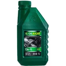 Трансмиссионное масло Oil Right ТЭП-15В Нигрол SAE 90 GL-2 1л