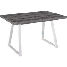 Стол обеденный DikLine ZB120 White, сосна пасадена