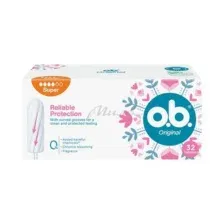 Тампоны женские гигиенические O.B. Original Super, 32 шт