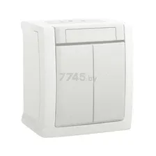 Выключатель Panasonic Pacific WPTC40092WH