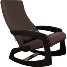 Кресло-качалка Glider Гелакси М (коричневый/венге)