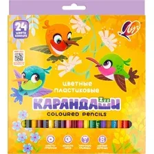 Набор цветных карандашей ЛУЧ Zoo / 29С 1742-08 (24цв)