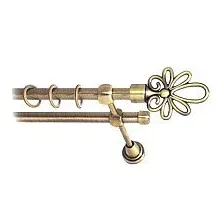 Карниз для штор Lm Decor Астра 170 2р гладкий (антик, 3м)