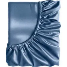 Простыня Goldtex Perle Tencel Дельфиниум 160x200x40 8028T