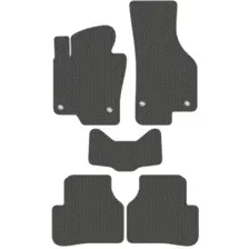Комплект ковриков для авто Alicosta Volkswagen Passat VI, VII (седан / B7, B6) 2005 - 2015 (серый)