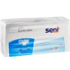 Подгузники для взрослых Seni Super, Large, 100-150 см, 30 шт