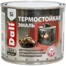Эмаль Dali Термостойкая 0.4 л (черный)