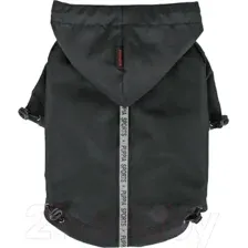 Дождевик для животных Puppia Base Jumper / PEAF-RM03-BK-L (черный)