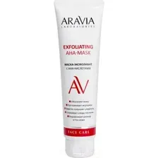 Маска для лица кремовая Aravia Laboratories Exfoliating AHA-Mask (100мл)