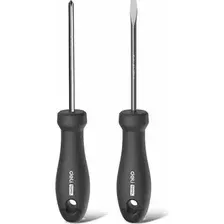 Набор отверток Deli Soft Touch / EHT1002 (2шт, черный)