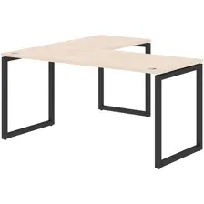 Стол угловой Xten-Q XQCT 1615 Black (R), бук тиара