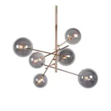 Люстра AksHome Bubble 6xG9 (дымчатый)