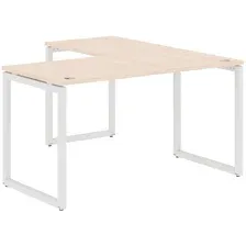 Стол угловой Xten-Q XQCT 1415 White (L), бук тиара
