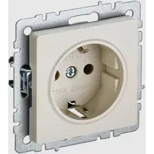Розетка IEK Brite РС11-1-0-БрКр