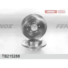 Тормозной диск FENOX TB215288 полный , задняя ось