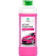 Автошампунь Grass Active Foam Pink / 113120 (1л)