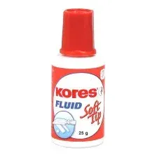 Жидкий корректор для текста Kores Fluid Soft Tip 66461.03 25 г