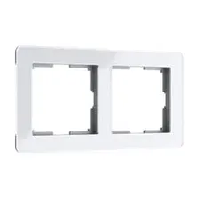 Рамка 2-я Acrylic (белый) Werkel W0022701