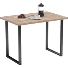 Кухонный стол Mio Tesoro Tako 92x50 (дуб сонома/черный)