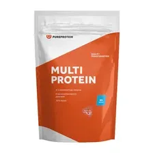 Протеин сывороточный (изолят) Pureprotein Multi Protein (1000 г, клубника со сливками)