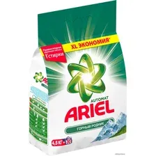 Стиральный порошок Ariel Горный родник 4.5кг