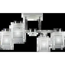 Люстра средней высоты Aitin Pro НПБ 02-4x60-101 33081/4 (хром/белый)