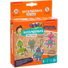 Развивающая игра Bondibon Блестящая аквамозаика. Роботы / ВВ3810
