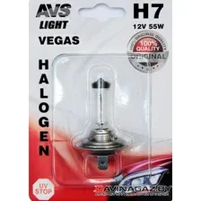 AVS - Автомобильная галогенная лампа Vegas H7 12V 55W, 1шт / A78483S