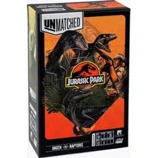 Настольная игра GaGa Unmatched. Jurassic Park. InGen vs Raptors / GG363 (с русскими правилами)