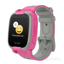 Детские умные часы Elari KidPhone 2 (розовый/серый)