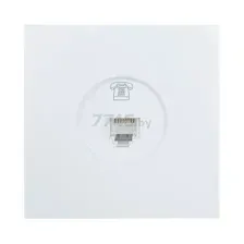 Розетка телефонная евро LEZARD Zima белый (704-0288-137)