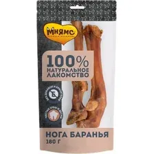 Лакомство для собак Мнямс Нога баранья 180 г