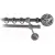 Карниз для штор Lm Decor Ажур 095 2р витой (антрацит, 4м)